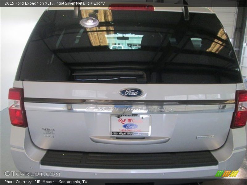 Ingot Silver Metallic / Ebony 2015 Ford Expedition XLT