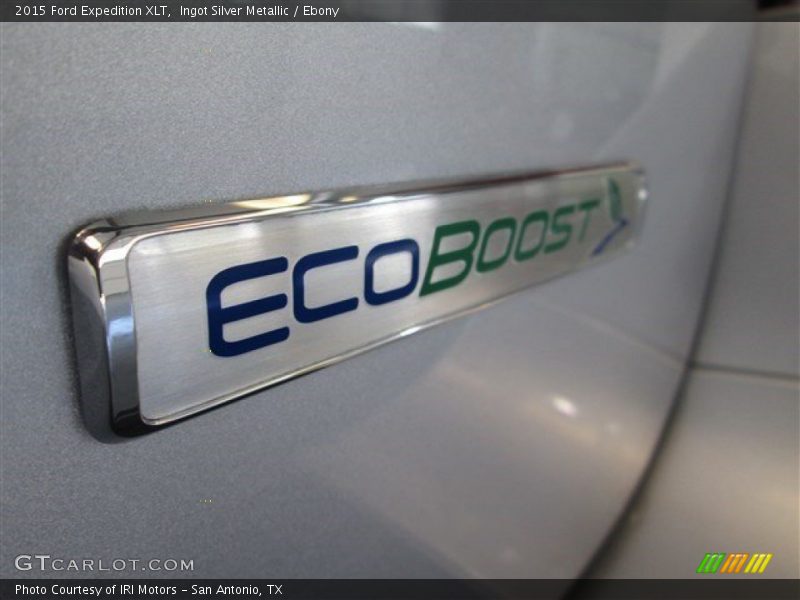 Ingot Silver Metallic / Ebony 2015 Ford Expedition XLT
