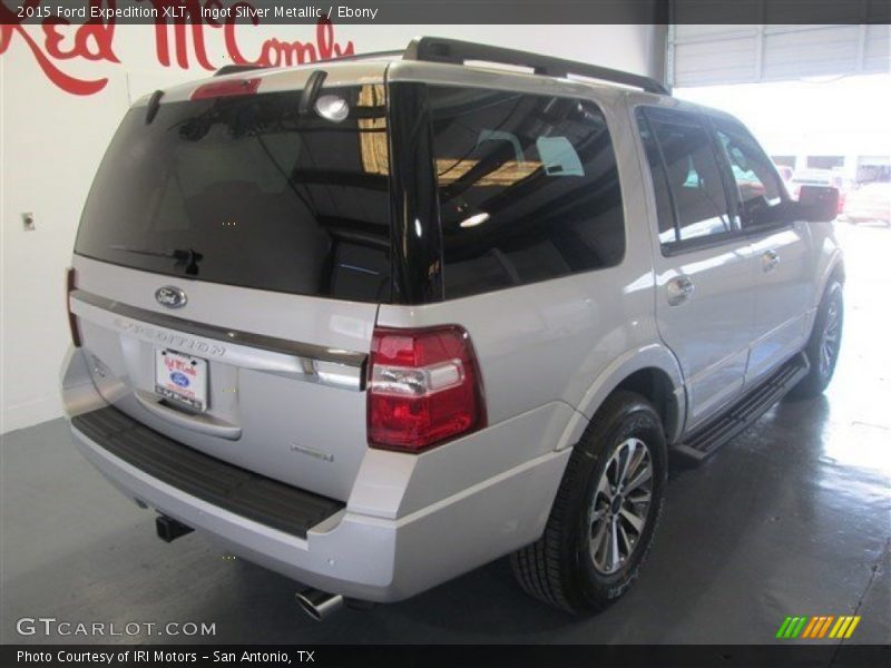 Ingot Silver Metallic / Ebony 2015 Ford Expedition XLT