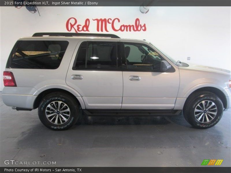 Ingot Silver Metallic / Ebony 2015 Ford Expedition XLT