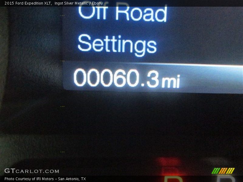 Ingot Silver Metallic / Ebony 2015 Ford Expedition XLT