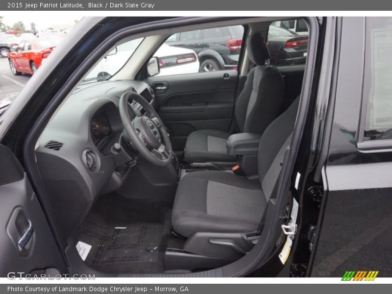 Black / Dark Slate Gray 2015 Jeep Patriot Latitude