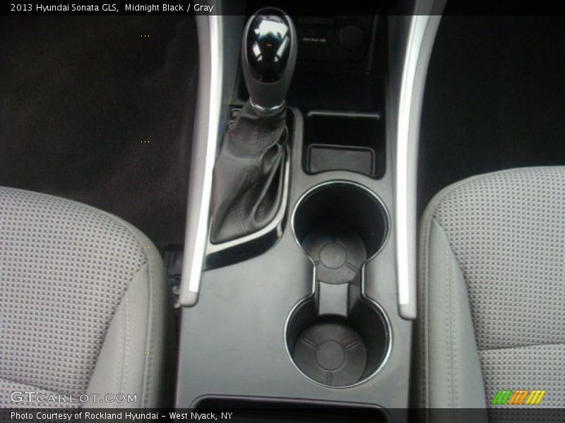 Midnight Black / Gray 2013 Hyundai Sonata GLS