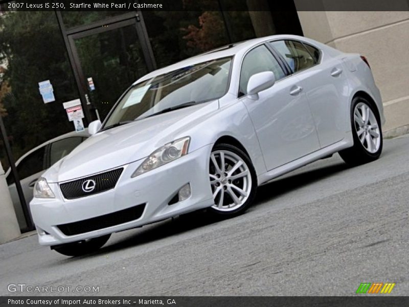 Starfire White Pearl / Cashmere 2007 Lexus IS 250