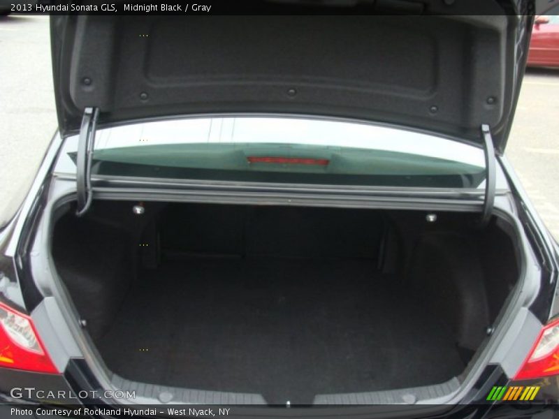Midnight Black / Gray 2013 Hyundai Sonata GLS