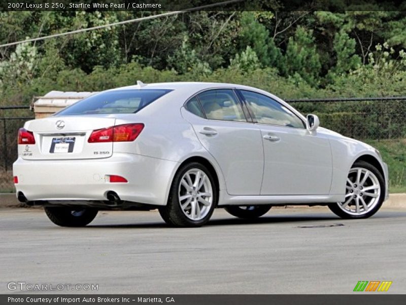 Starfire White Pearl / Cashmere 2007 Lexus IS 250