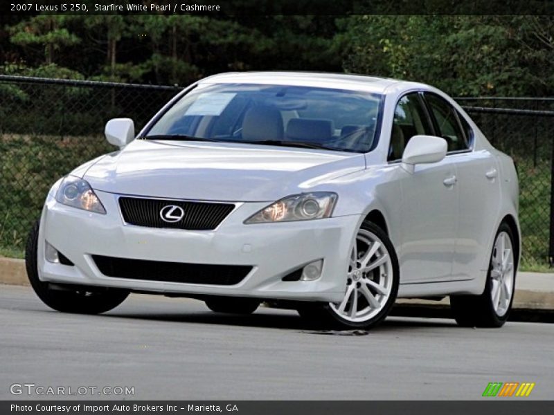 Starfire White Pearl / Cashmere 2007 Lexus IS 250