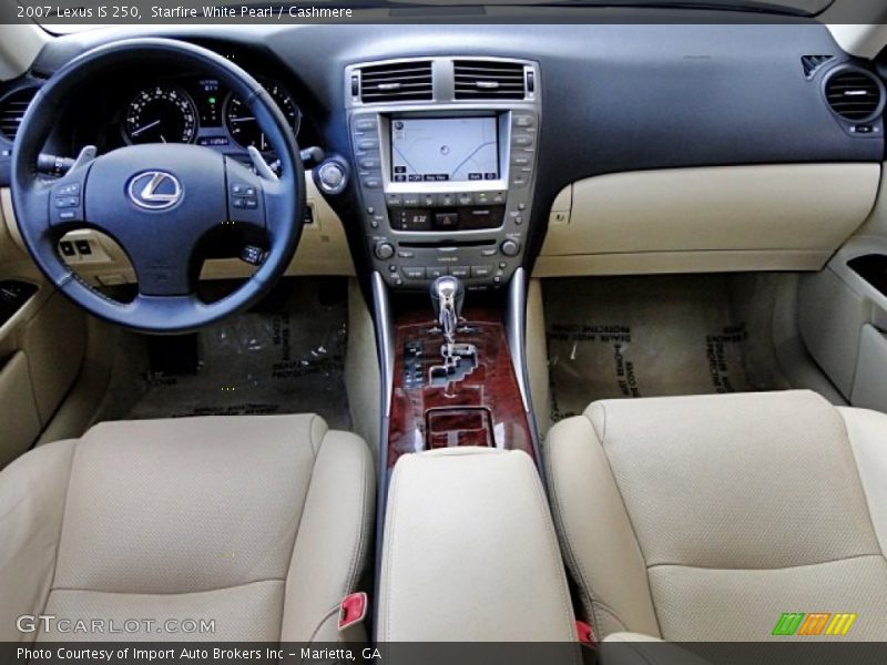 Starfire White Pearl / Cashmere 2007 Lexus IS 250