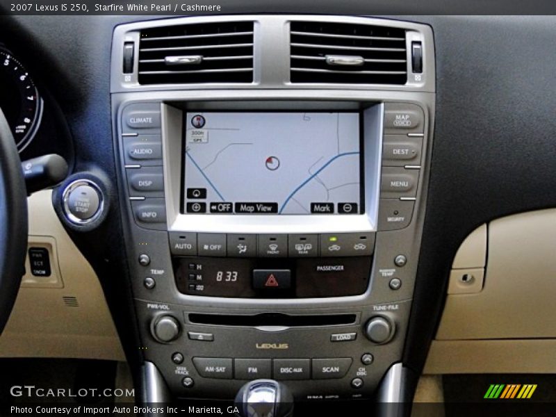 Starfire White Pearl / Cashmere 2007 Lexus IS 250