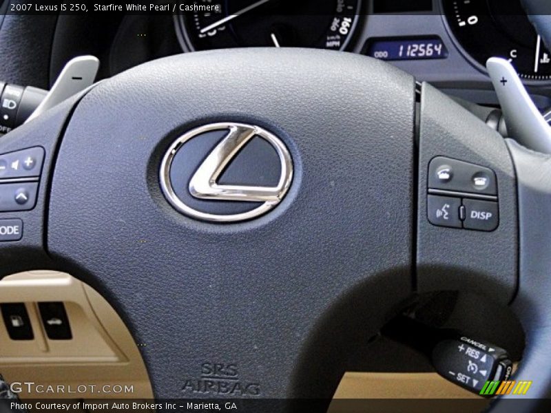 Starfire White Pearl / Cashmere 2007 Lexus IS 250