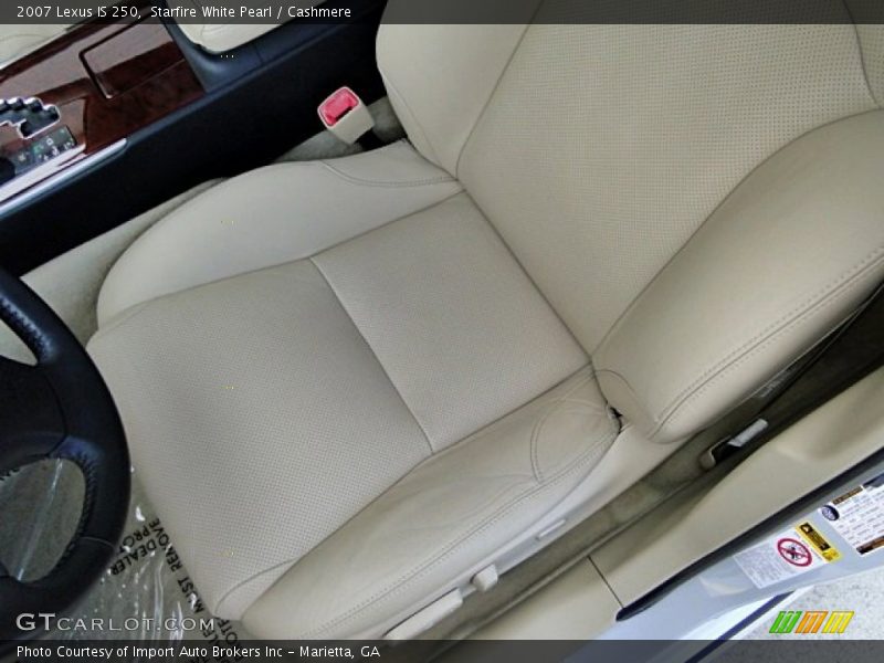 Starfire White Pearl / Cashmere 2007 Lexus IS 250