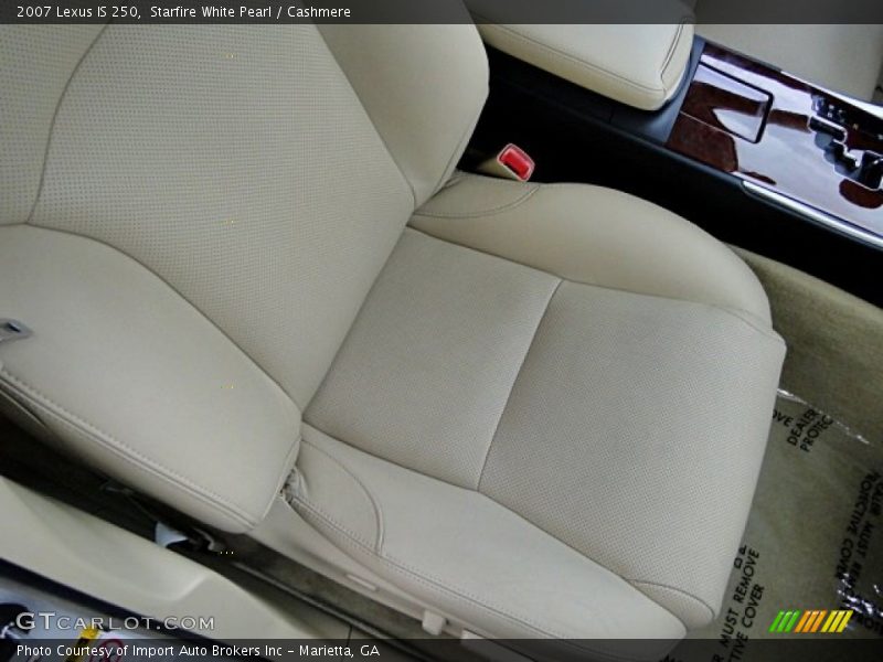 Starfire White Pearl / Cashmere 2007 Lexus IS 250