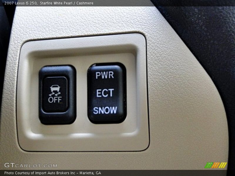 Starfire White Pearl / Cashmere 2007 Lexus IS 250