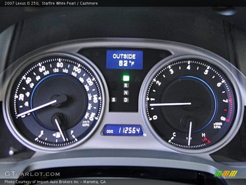  2007 IS 250 250 Gauges