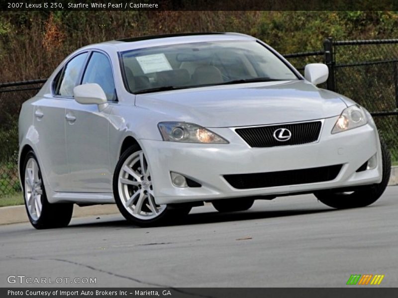Starfire White Pearl / Cashmere 2007 Lexus IS 250