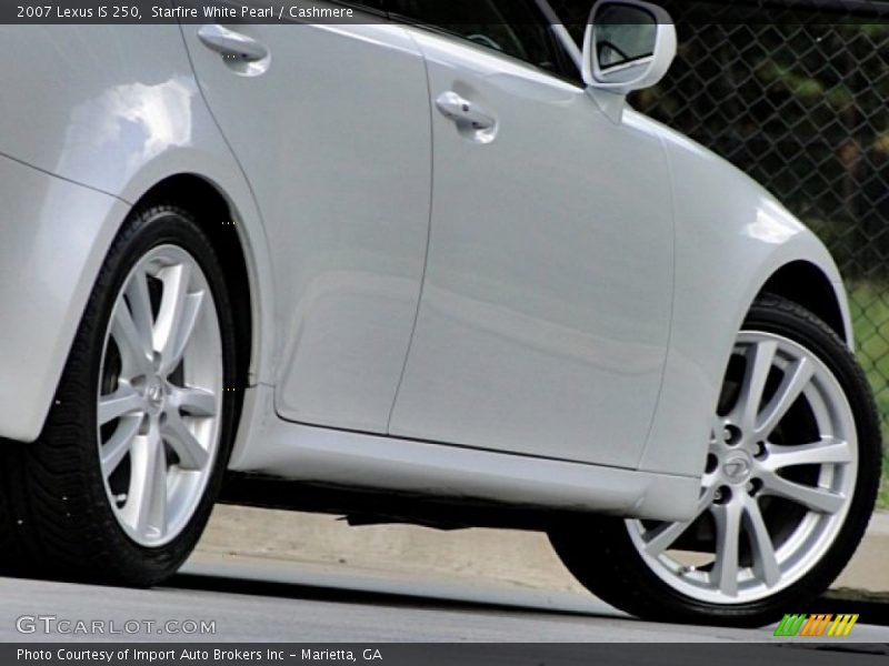 Starfire White Pearl / Cashmere 2007 Lexus IS 250