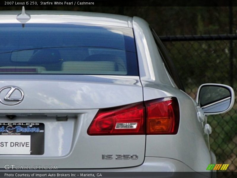 Starfire White Pearl / Cashmere 2007 Lexus IS 250