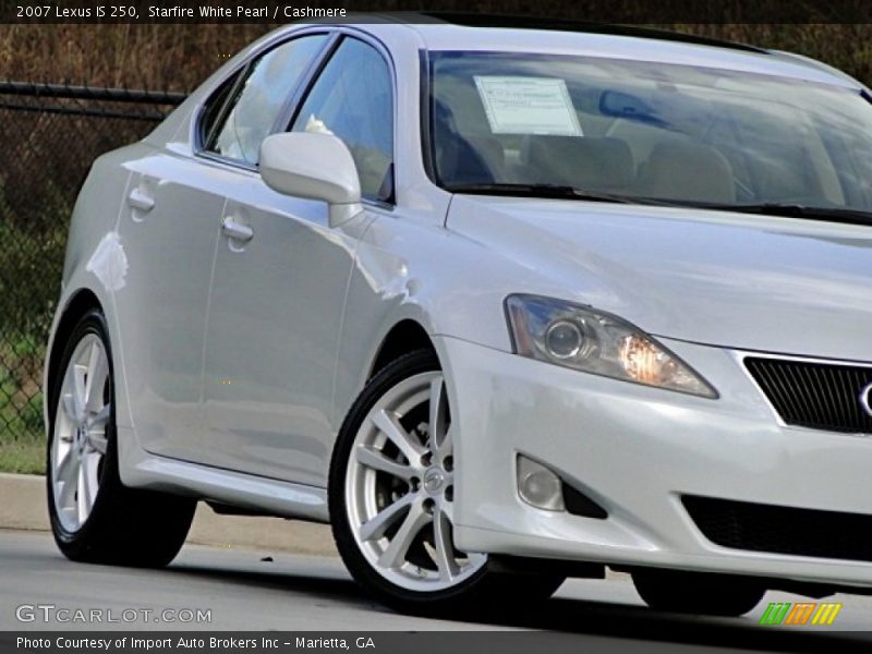 Starfire White Pearl / Cashmere 2007 Lexus IS 250