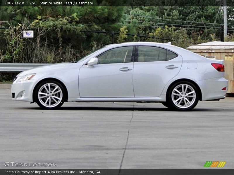  2007 IS 250 Starfire White Pearl