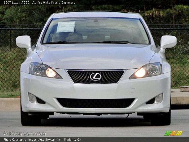 Starfire White Pearl / Cashmere 2007 Lexus IS 250