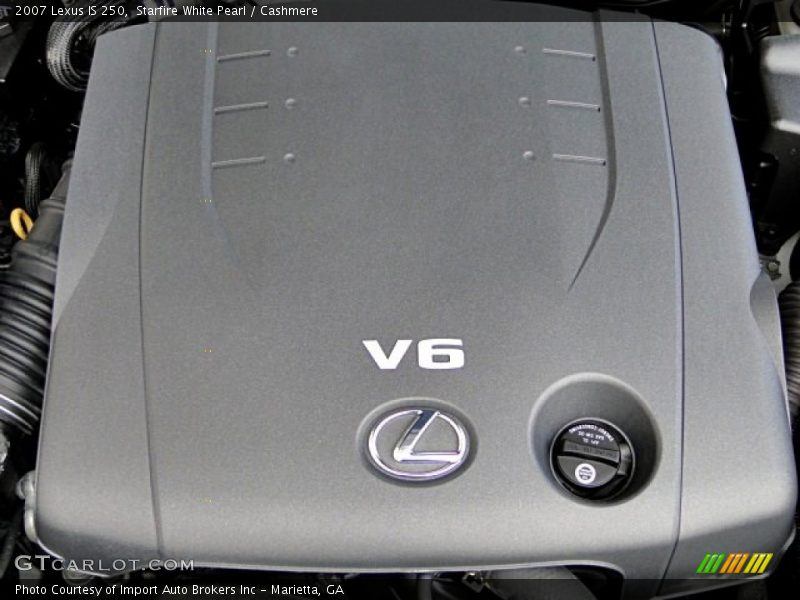 Starfire White Pearl / Cashmere 2007 Lexus IS 250