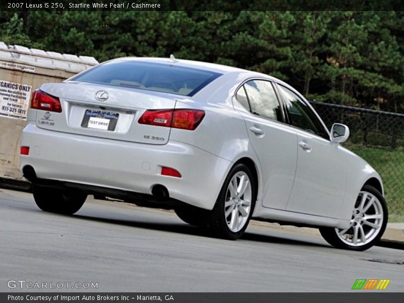 Starfire White Pearl / Cashmere 2007 Lexus IS 250