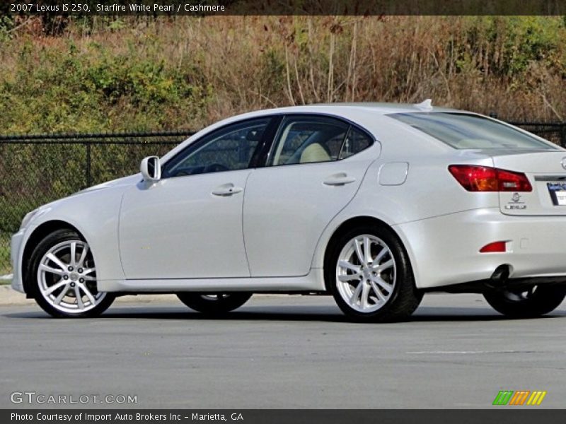 Starfire White Pearl / Cashmere 2007 Lexus IS 250