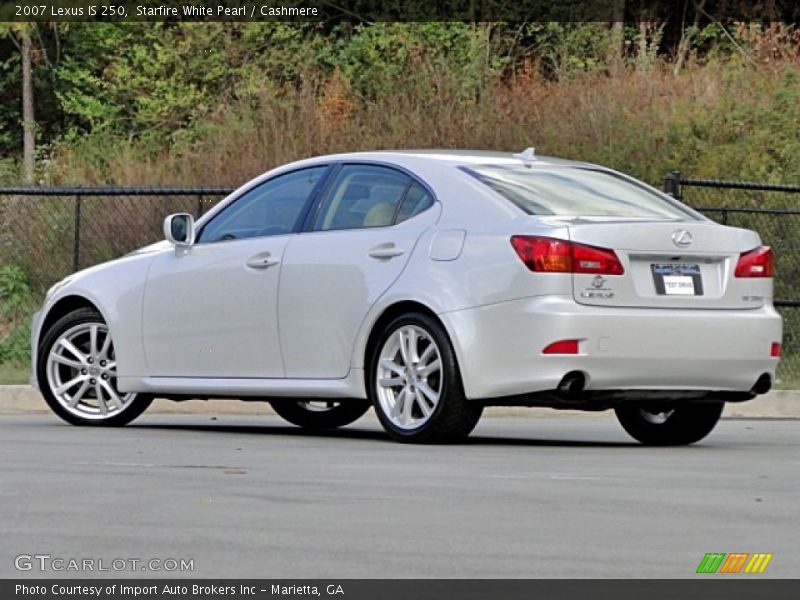Starfire White Pearl / Cashmere 2007 Lexus IS 250