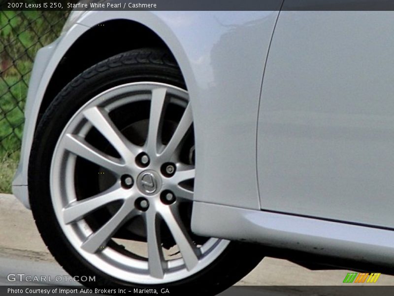 Starfire White Pearl / Cashmere 2007 Lexus IS 250