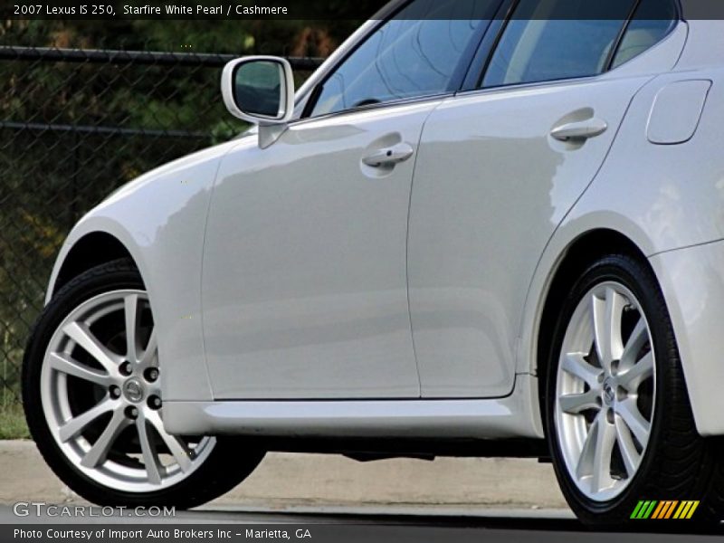 Starfire White Pearl / Cashmere 2007 Lexus IS 250