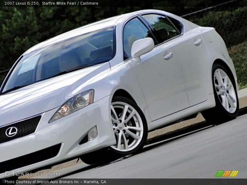 Starfire White Pearl / Cashmere 2007 Lexus IS 250