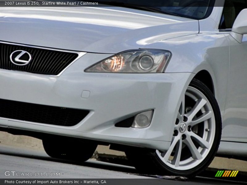 Starfire White Pearl / Cashmere 2007 Lexus IS 250