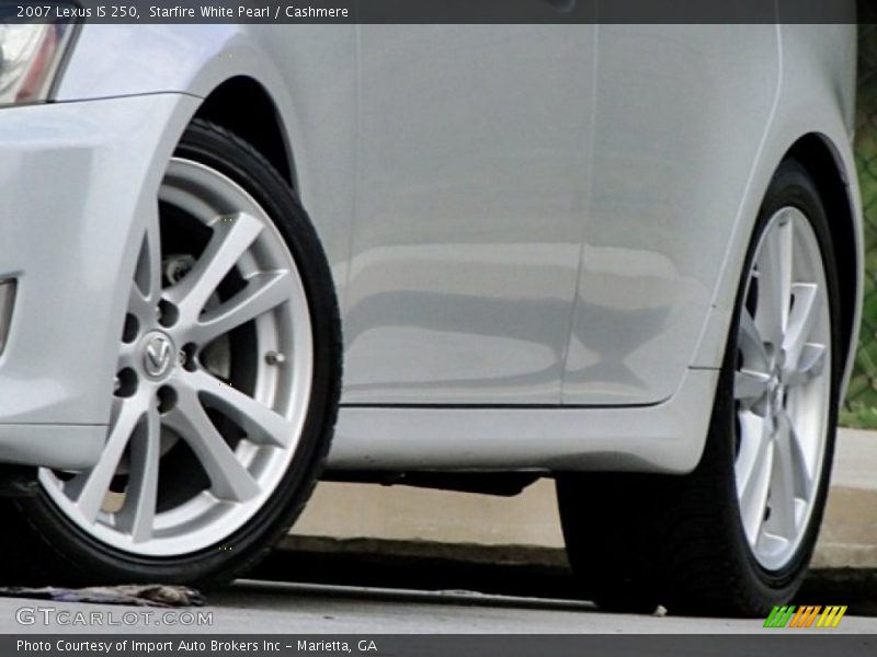 Starfire White Pearl / Cashmere 2007 Lexus IS 250