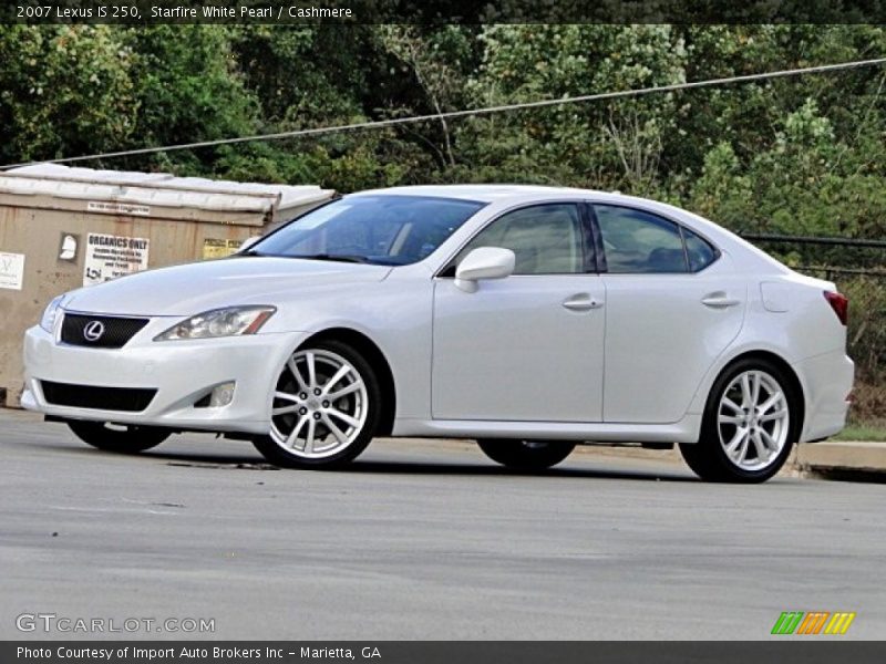 Starfire White Pearl / Cashmere 2007 Lexus IS 250