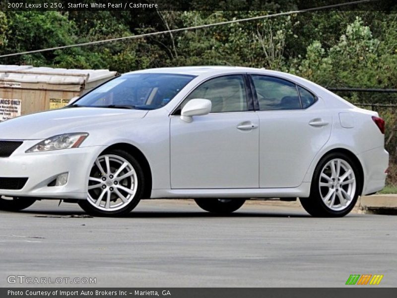 Starfire White Pearl / Cashmere 2007 Lexus IS 250