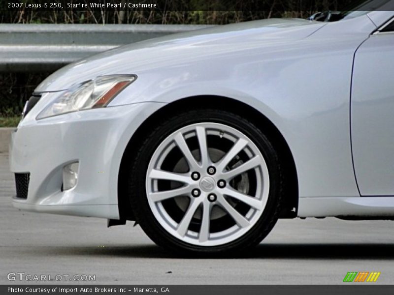 Starfire White Pearl / Cashmere 2007 Lexus IS 250