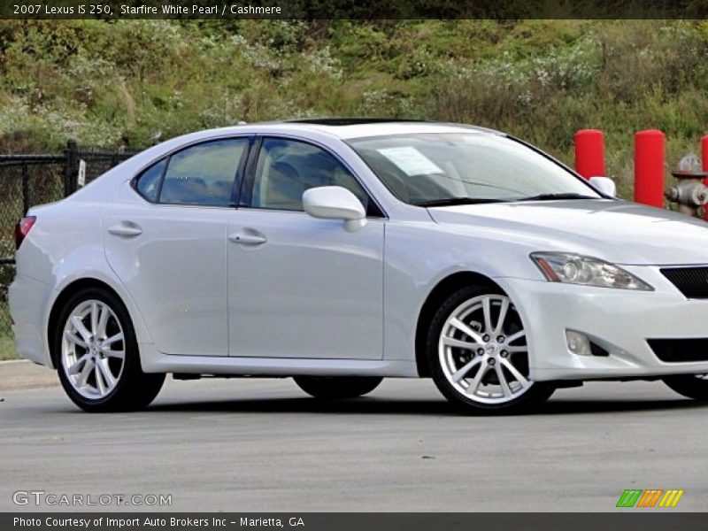 Starfire White Pearl / Cashmere 2007 Lexus IS 250