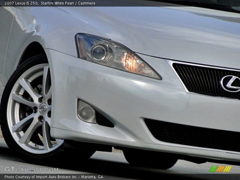 Starfire White Pearl / Cashmere 2007 Lexus IS 250