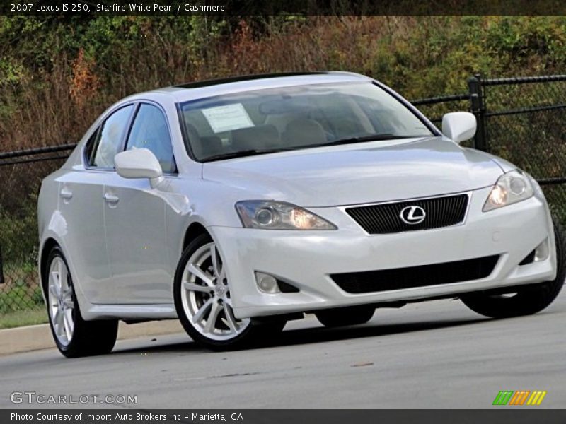 Starfire White Pearl / Cashmere 2007 Lexus IS 250