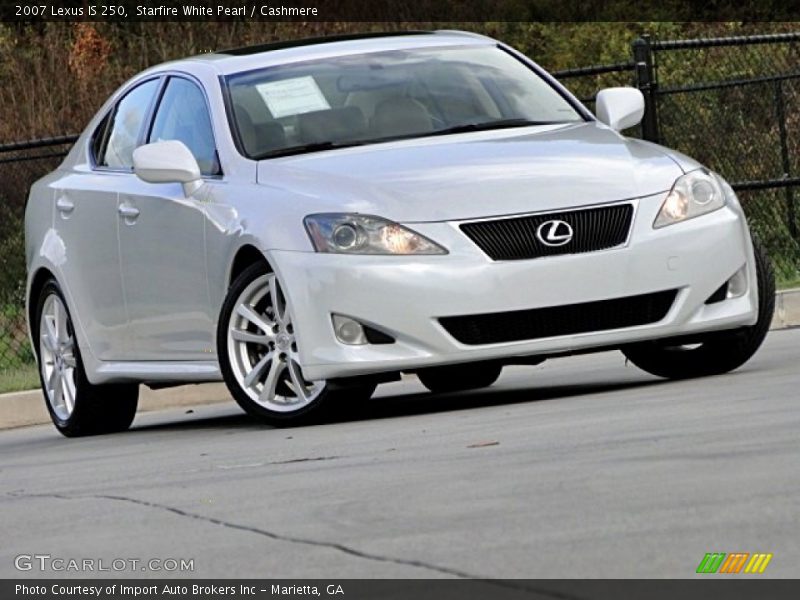 Starfire White Pearl / Cashmere 2007 Lexus IS 250