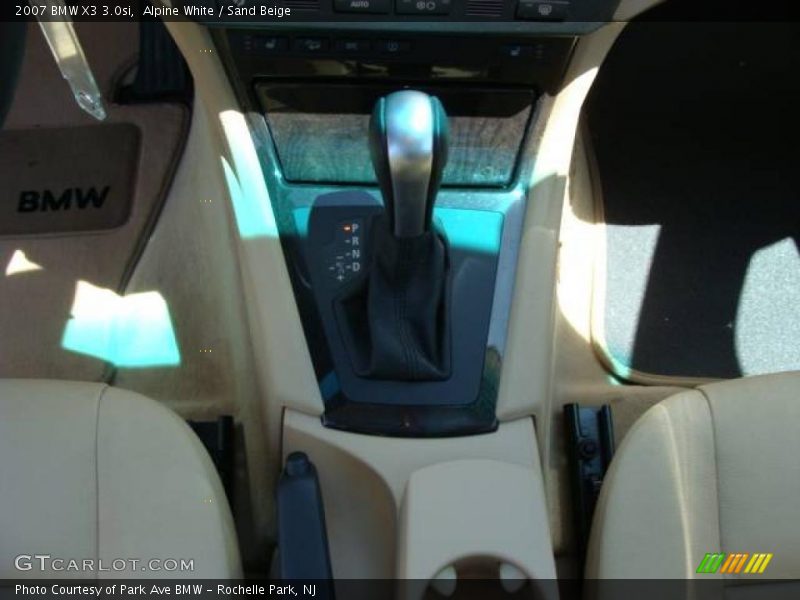 Alpine White / Sand Beige 2007 BMW X3 3.0si