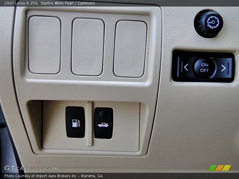 Starfire White Pearl / Cashmere 2007 Lexus IS 250