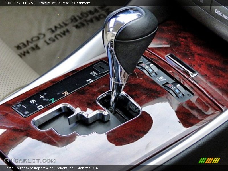  2007 IS 250 6 Speed Automatic Shifter