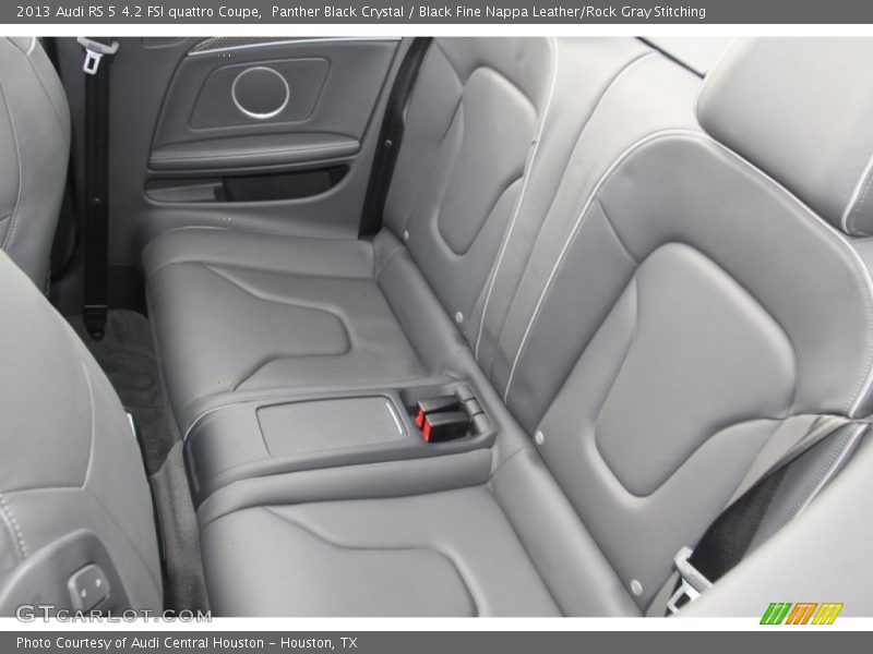 Rear Seat of 2013 RS 5 4.2 FSI quattro Coupe