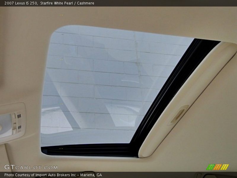 Starfire White Pearl / Cashmere 2007 Lexus IS 250
