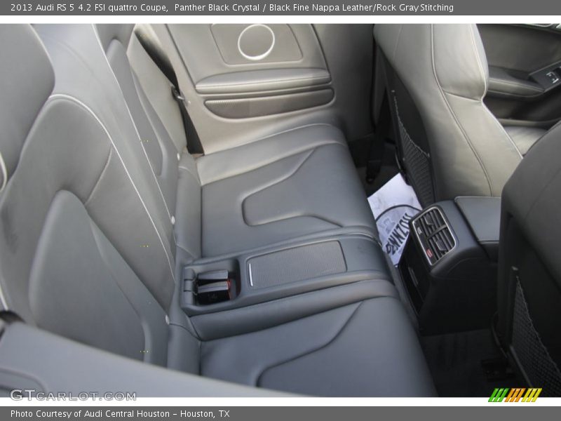 Panther Black Crystal / Black Fine Nappa Leather/Rock Gray Stitching 2013 Audi RS 5 4.2 FSI quattro Coupe