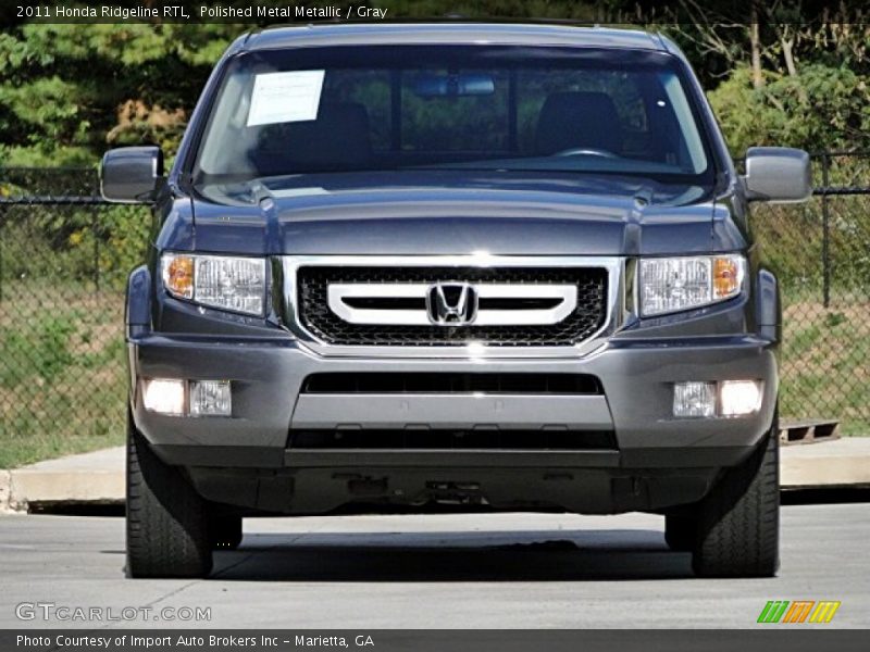 Polished Metal Metallic / Gray 2011 Honda Ridgeline RTL