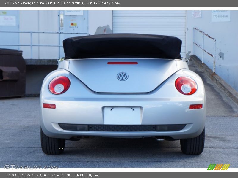 Reflex Silver / Grey 2006 Volkswagen New Beetle 2.5 Convertible