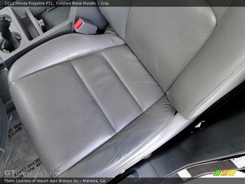 Polished Metal Metallic / Gray 2011 Honda Ridgeline RTL