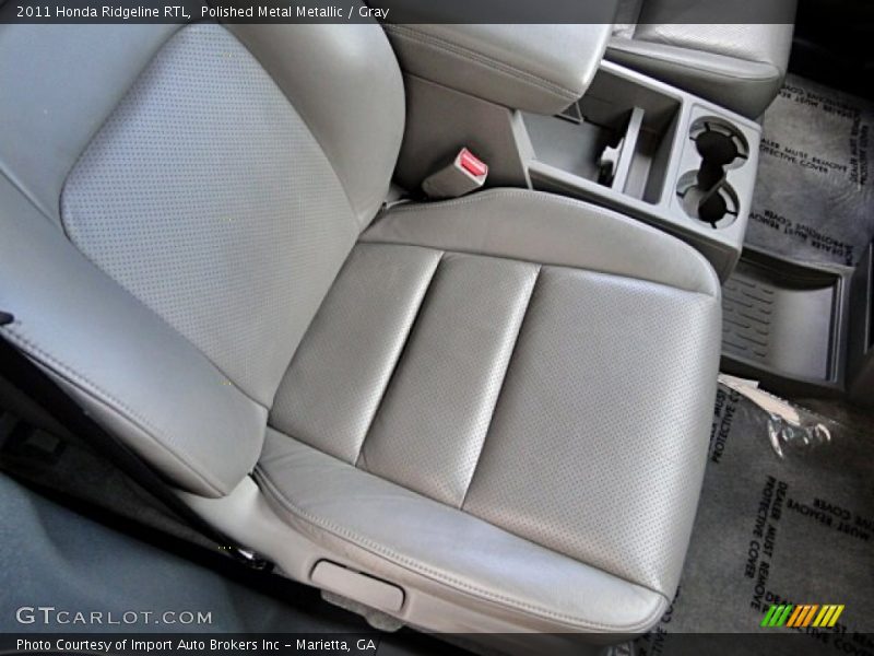 Polished Metal Metallic / Gray 2011 Honda Ridgeline RTL